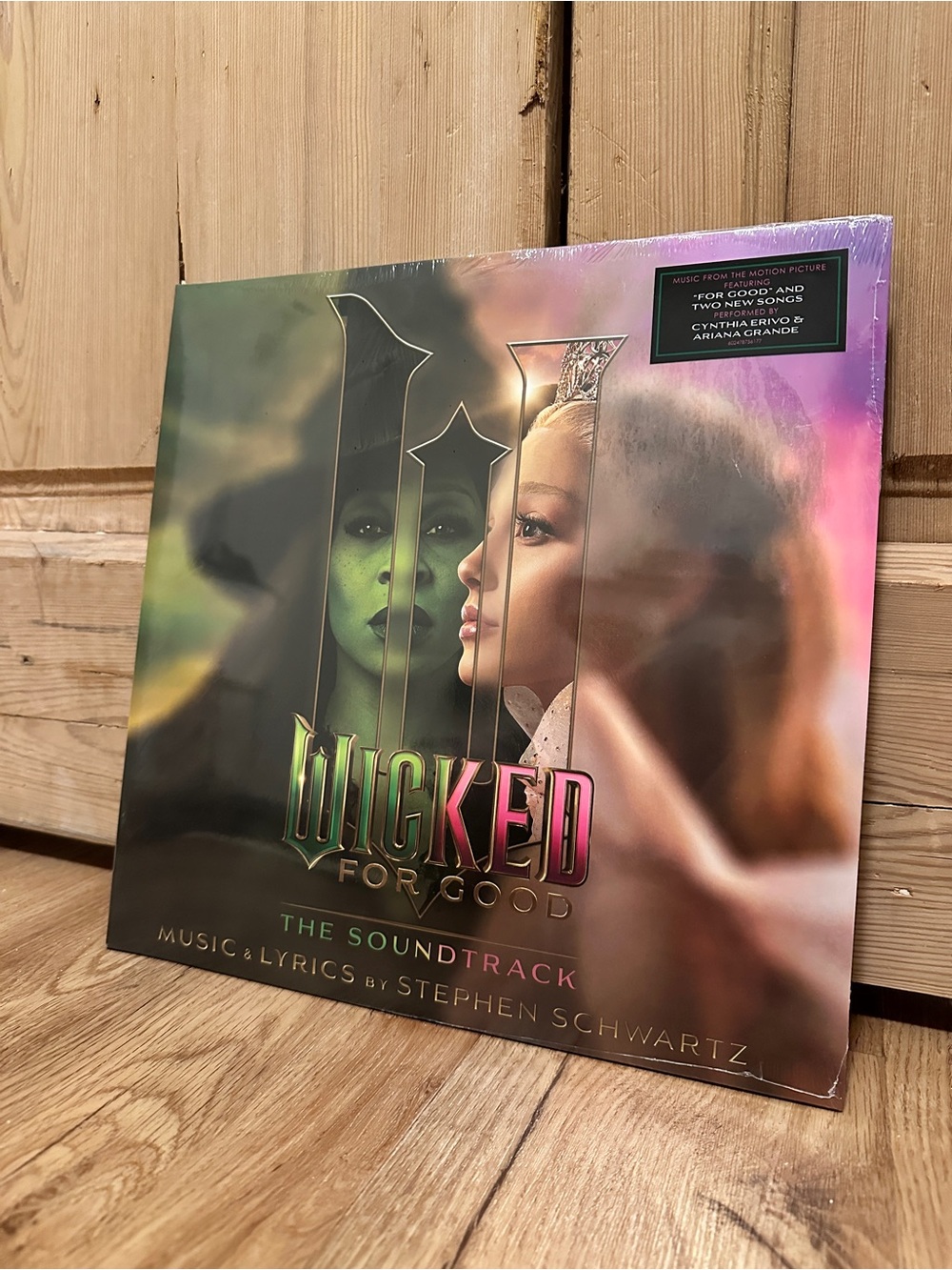 NEW Wicked: For Good Soundtrack 2 Disc Vinyl